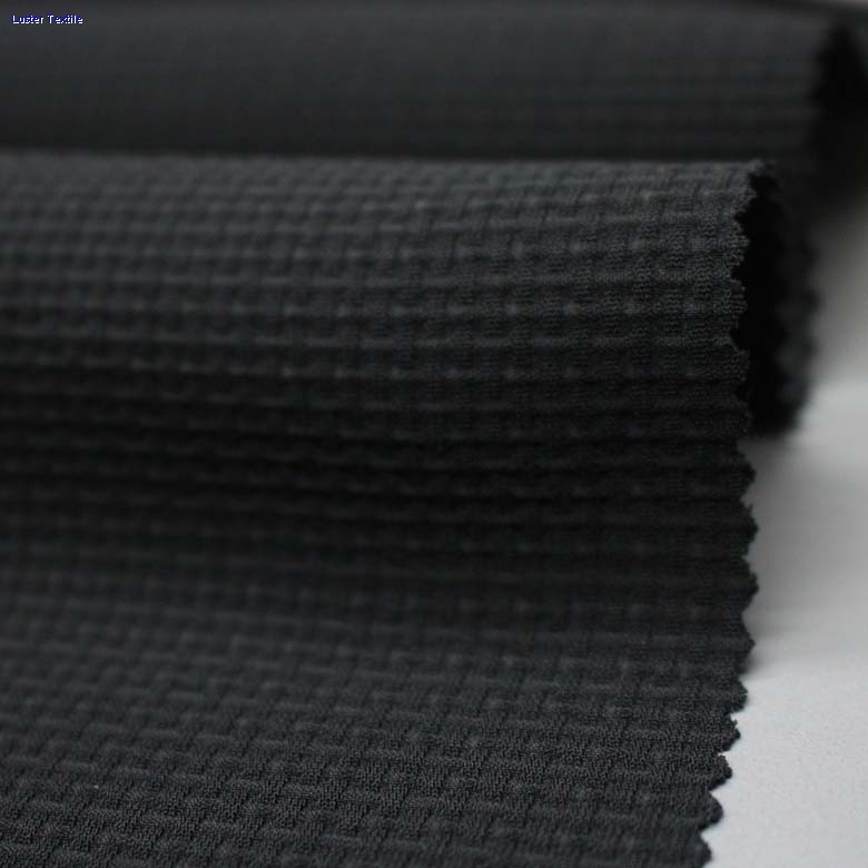 POLYESTER DOBBY TEXTURE STRETCH FABRIC
