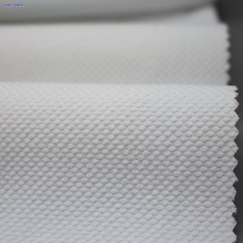 POLYESTER SSY DOBBY TEXTURE STRETCH FABRIC